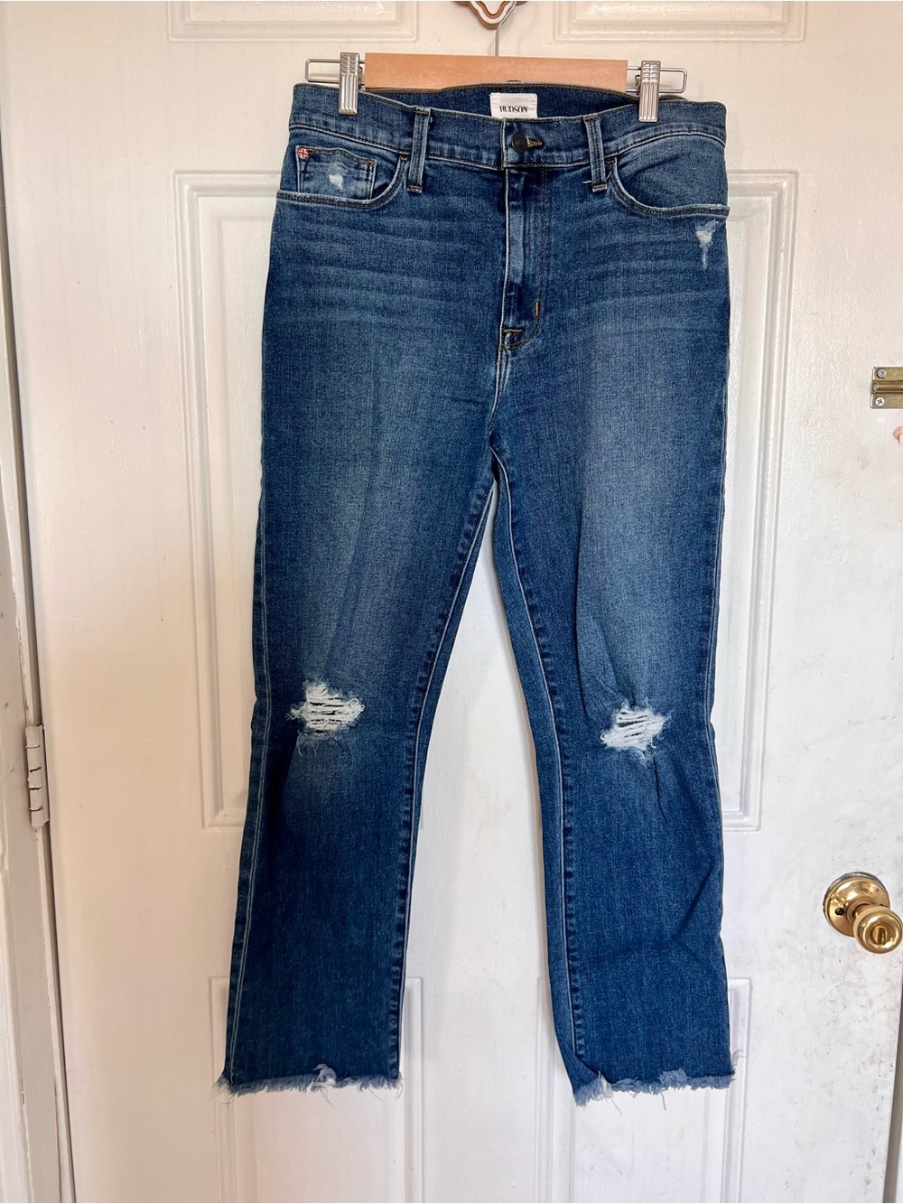 Hudson | Blair High Rise Straight Crop